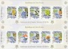 Coasta de Fildes (Cote d&#039;Ivoire} 2005 - 50 ani Europa CEPT, 2 blocuri dantelate,MNH,Mi.Bl.174A- 175A, Organizatii internationale, Nestampilat
