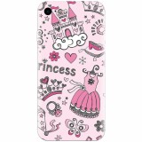Husa silicon pentru Apple Iphone 6 Plus, Princess