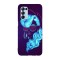 Husa compatibila cu Oppo A15s model Neon girl portrait, Silicon, TPU, Viceversa