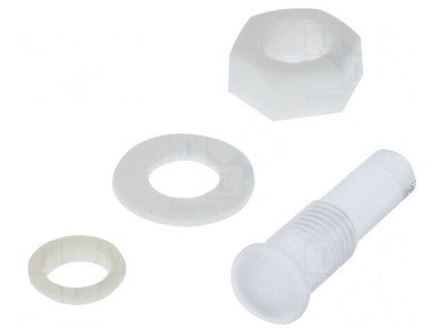 Tub LED rotund &amp;Oslash;5mm convex IP67 foto