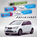 Cumpara ieftin Ștergătoare Seat Mii Electric 2020-prezent | Set Față și Spate Flat &ndash; TeamCar&reg;