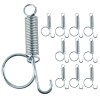Carlig cu Arc 72mm Otel Premium Set 10 Bucati - Prindere Sigura Usi Custi Prepelite