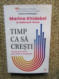 TIMP CA SA CRESTI. SCAPA DE BURNOUT PRIN STIINTA MICROPASILOR-MARINA KHIDEKEL