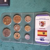 Spania set 8 monede