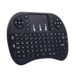 Cumpara ieftin Mini tastatura wireless cu touchpad, neagra, USB receiver, portabila, iZowe