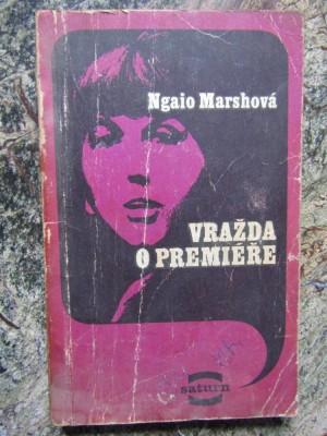 Ngaio Marshov&amp;aacute; - Vražda o premi&amp;eacute;ře - IN LIMBA CEHA foto