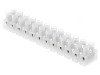 Regletă de conexiuni terminal cu șurub 2,5mm&sup2; 250V 12 piste