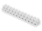 Regletă de conexiuni terminal cu șurub 2,5mm&sup2; 250V 12 piste