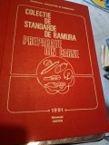 Colectie de standarde de ramura preparate din carne - Ministerul Agriculturii și Alimentației