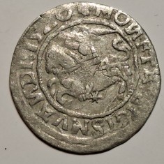 Polonia 1/2 gros/ groschen 1520 argint Sigismund l cel Bătr&acirc;n