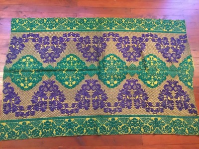 arta / traditie / rustic / design - Cuvertura , Macat , Scoarta , Patura taraneasca realizata manual la razboiul de tesut ! foto