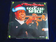 Louis Armstrong-A Merry Christmas with Good Old Satch_vinyl_MCA(1975,Germania) foto