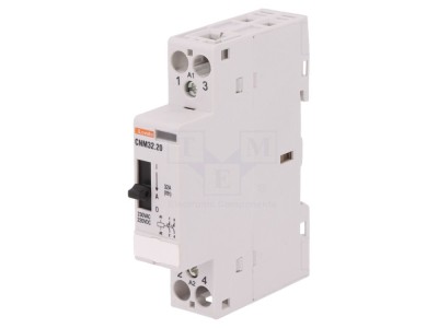 Contactor 2P 32A 220-230V AC/DC foto