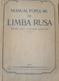 Manual Popular de Limba Rusa Pentru Uzul Cursurilor Populare Ciclul 1