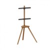 Stand TV Lemn Serioux Podea 45-65 inch, VESA 200x200-400x400, Rotire &plusmn;45&deg;, 40kg, Management Cabluri