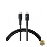 Cablu Date si Incarcare USB-C - Lightning Joyroom A13 20W 1.2m Negru