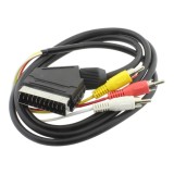Cablu de conectare Euroscart, la 3xRCA, L103105