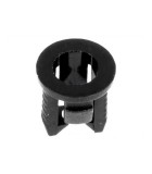 Suport pentru LED 3mm monobloc neagra UL94V-2 L 5.7mm FIX&amp;FASTEN