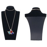Cumpara ieftin Bust expunere bijuterii - Catifea Neagra Inaltime 26cm - BU2981-L