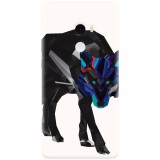 Husa silicon pentru Xiaomi Mi Mix 2, Abstract Wolf
