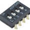 Comutator DIP-SWITCH ON-OFF 24V 2-pozitii SMT