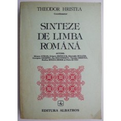 Sinteze de limba romana &ndash; Theodor Hristea