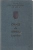 A3334N Carnet de membru susținător CSM Reșița, 1968