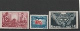 ROMANIA 1947 LP 225 AL DOILEA CONGRES CGM SERIE MNH