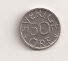 Moneda Suedia - 50 Ore 1978 v2, Europa