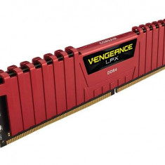 Memorie PC Corsair Vengeance LPX Red DDR4 1x8GB 2400MHz CL 16