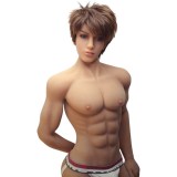 Păpușă masculină realistă pentru sex MISTRESS Daniel Love Doll, șaten, conține 2 dildo-uri de 18 cm, &icirc;nălțime 1.60 cm, 45 kg