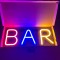 Reclama luminoasa neon LED BAR - ideala pentru spatii comerciale