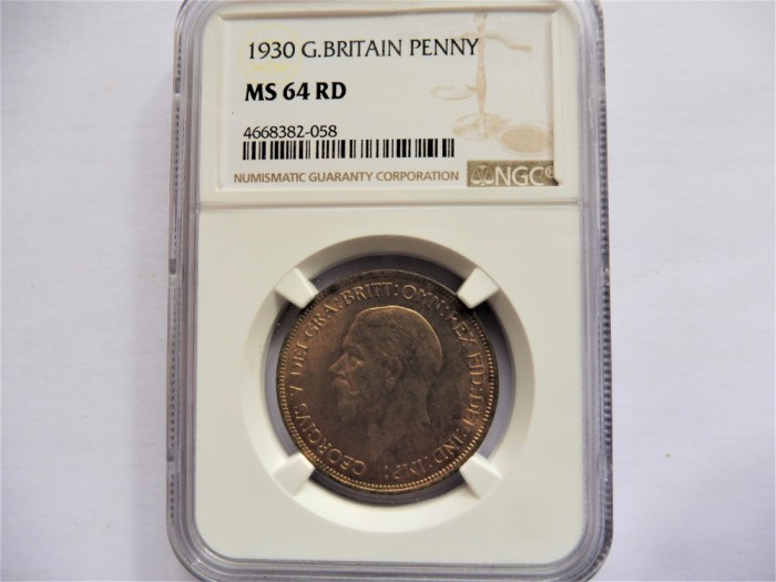 Anglia / Marea Britanie / Regatul Unit 1 PENNY 1930 - Gradata NGC MS64 (71)