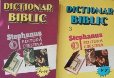DICTIONAR BIBLIC: STEPHANUS EDITURA CRESTINA 2 VOL foto
