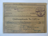 Cumpara ieftin Rară! Asigurare de invaliditate Germania nazista 22 noiembrie 1944, Europa
