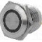 Intrerupator anti-vandalism, OFF-(ON), &Oslash;16mm, ONPOW, GQ16F-10E/J/Y/24V/S