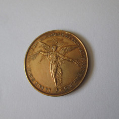 Rara! Medalia Armistițiul din Villafranca 1859,Napoleon III+V.Em.contra F.Joseph
