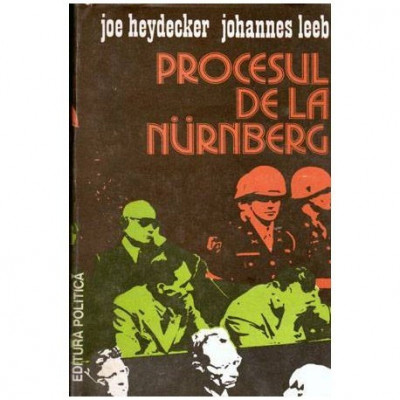 Joe Heydecker si Johannes Leeb - Procesul de la Nurnberg - 103190 foto