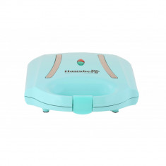 Sandwich-maker Hausberg HB-3535BL, 800 W, bleu, model grill foto