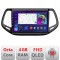 Navigatie Jeep Compass 2017 B-739 Android Ecran QLED octa core 4+64 carplay android auto KIT-732+EDT-E310V3 CarStore Technology