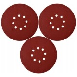 Set 3 abrazive/smirghel cu scai, P180, 225 mm