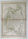 HARTA ' RUSSIE D 'EUROPE ' , par C.V. MONIN , 1839