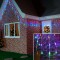 Instalatie de craciun flippy&Acirc;&reg; tip franjuri, 12 m, 300 led-uri, interconectabila, multicolor