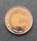 5 Francs &quot;Fete des Vignerons&quot; 1999, Elvetia - A 2630, Europa