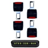 Extensie de Centura de Siguranta a Masinii - 4 Bucati + Suport Numar pentru Parcare Temporara