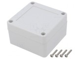 Carcasă Universală cu Bucșă din Alamă 75x75x45mm