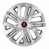 Set 4 Capace Roti 16 inchi (R16) Raven Gri, Compatibile Cu Suzuki