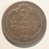 Austria 2 heller 1899