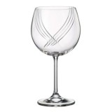 Set 6 Pahare pentru Vin Rosu Bohemia Colibri Optic 570 ml