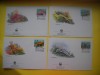 HOPCT PLIC FDC S NR 259 SET 4 FDC FAUNA-ANIMALE MARINE NIUE 1999
